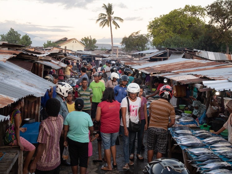 local fish market, Maumere, Indonesia