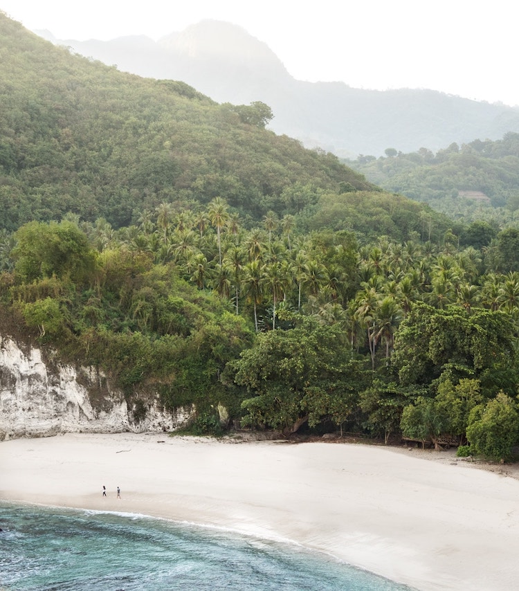 Koka beach in Flores, Indonesia