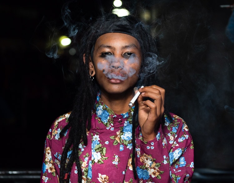 Traditional Javanese dancer in Temanggung