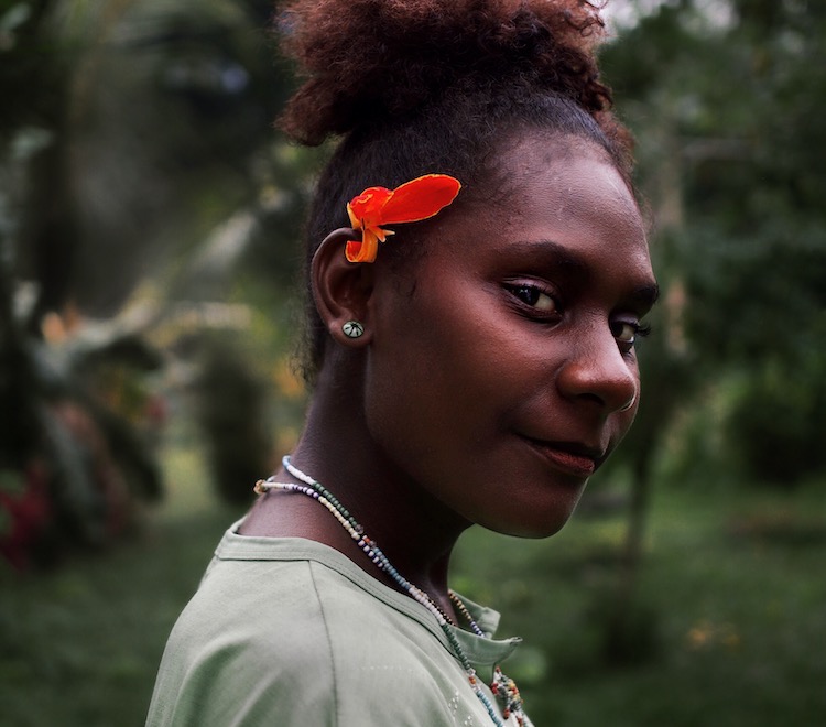 Portrait of Bosky in Papua New Guinea