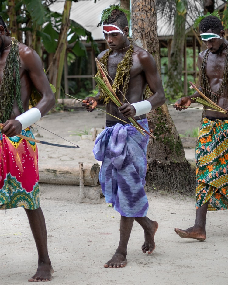 Initiation ritual in the pacific islands of Papua New Guinea