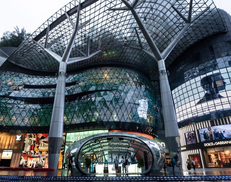 SION Orchard Mall in central Singapore